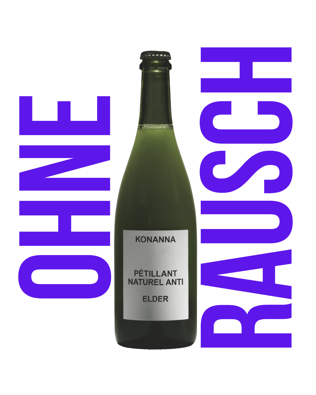 KONANNA Pétillant Naturel Anti ELDER - BIO 💚 - 750ml