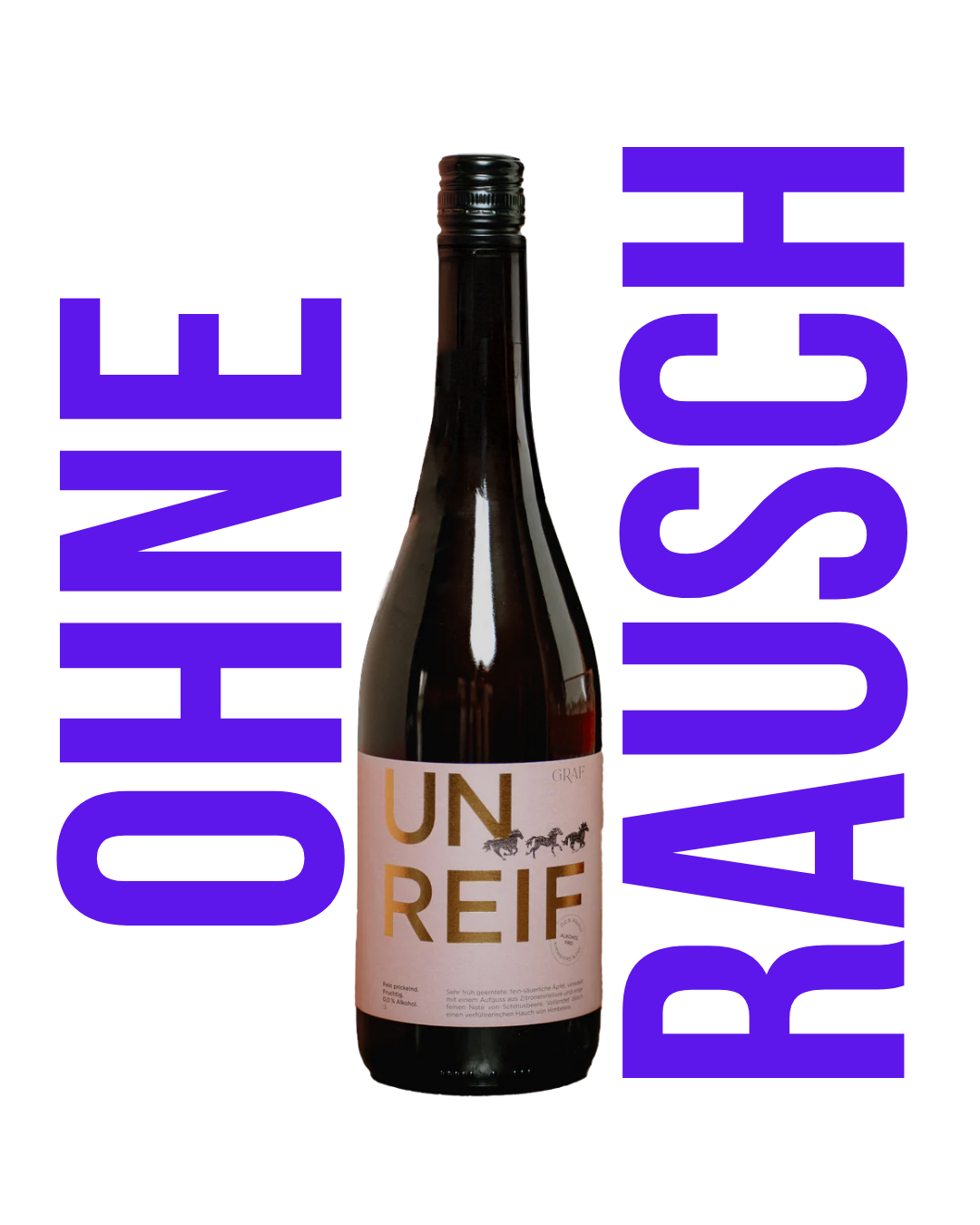 UNREIF - Alkoholfrei by GRAF - Apfelverjus - 750ml