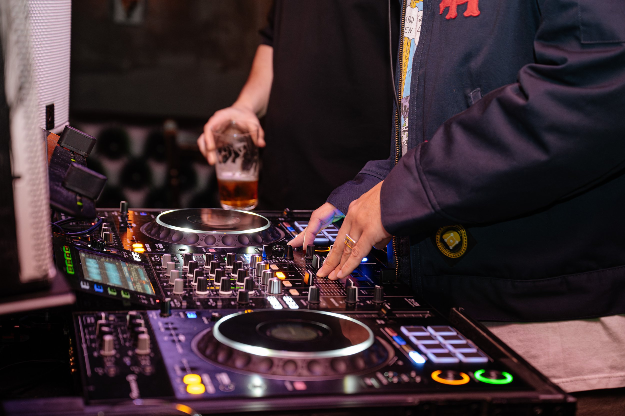 Stand on the word DJ night