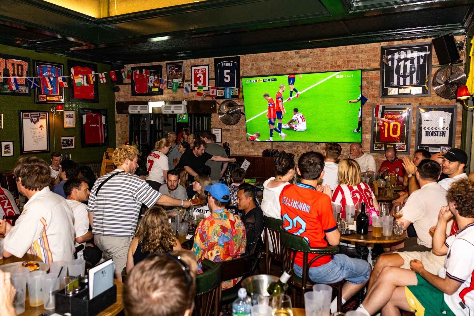 England V France