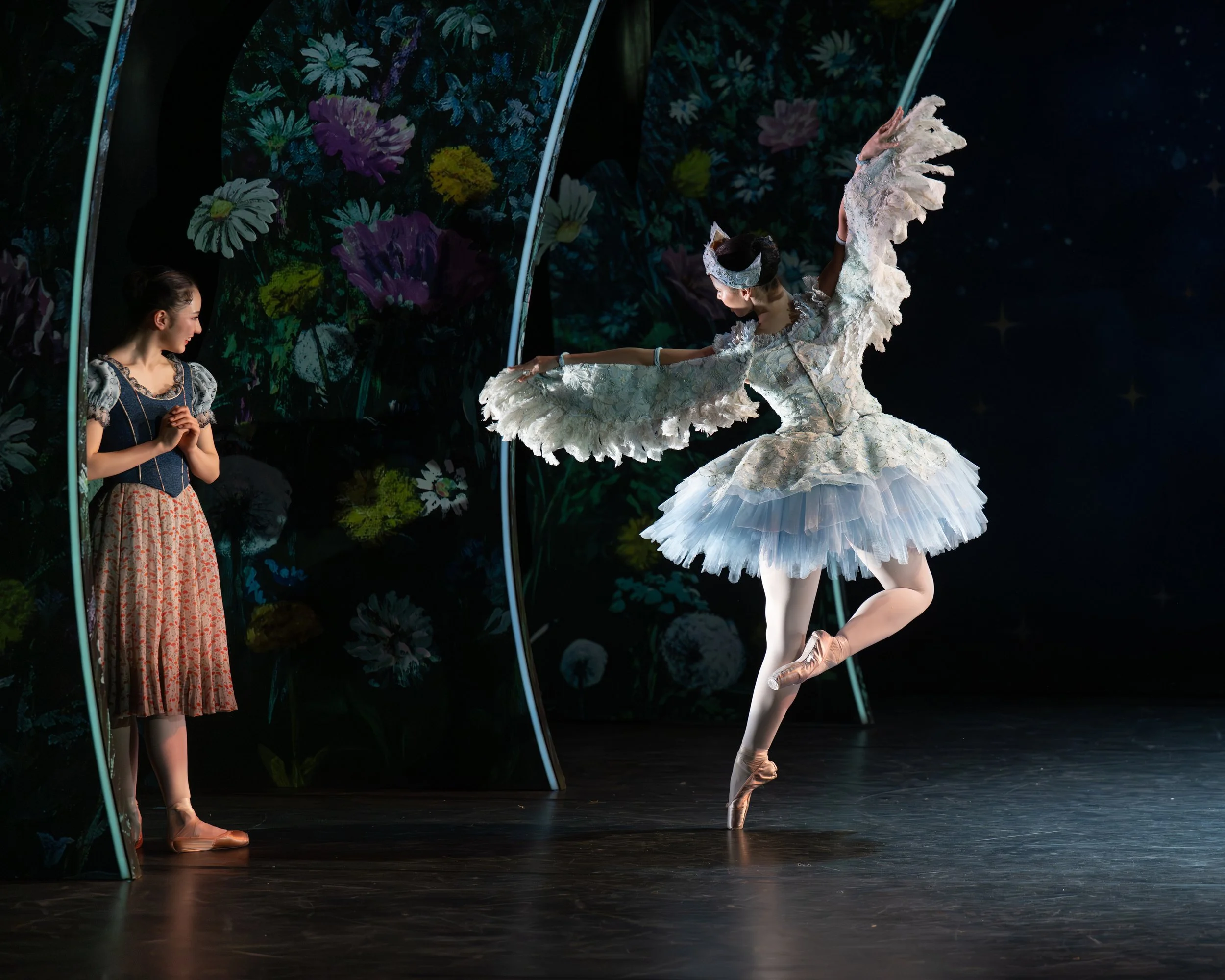 Haru Yokoo as Cinderella and Vidya Cannonier-Watson as Winter Owl in My First Ballet Cinderella © Photography by ASH.jpg