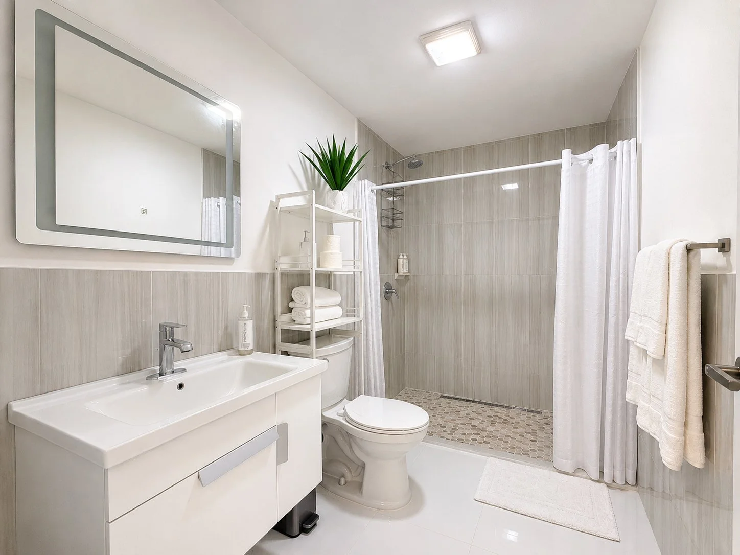 Hall bathroom