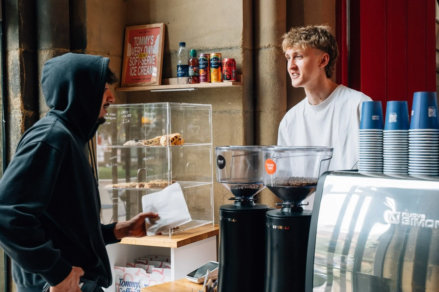 Make sure to stop by for a drink or an ice cream in this hot weather 😮&zwj;💨☀️

#coffeeshop #newcastle #ne1 #icedcoffee #icecream
