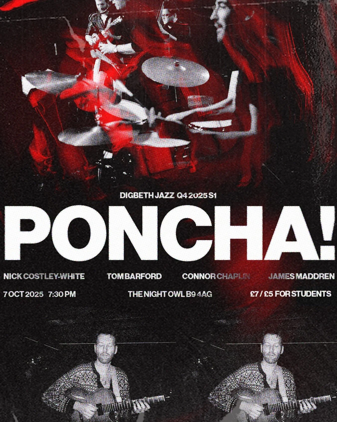 NICK COSTLEY-WHITE - PONCHA | Q4 2025 S1 | 7 OCTOBER 2025 7:30PM | THE NIGHT OWL

&lsquo;Poncha&rsquo; is Costley-White&rsquo;s highly-anticipated third album; a deeply personal collection of seven original compositions named after the Portuguese dri