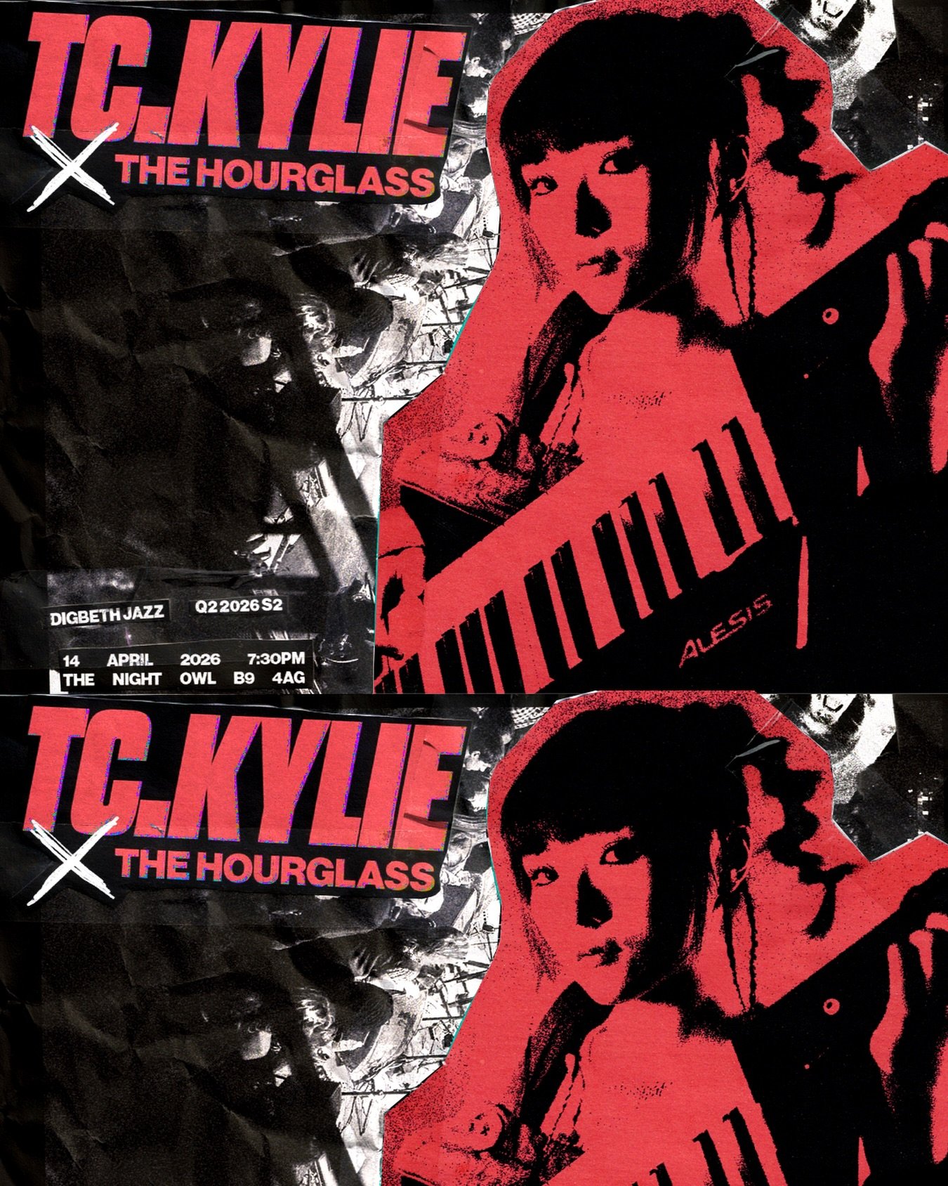 TC.KYLIE X THE HOURGLASS / DIGBETH JAZZ Q2 S2 / TUES APRIL 14TH 7:30PM / THE NIGHT OWL

TC.KYLIE&rsquo;s narrative is one of profound transition and Asian female empowerment. Formerly
a prominent journalist for Hong Kong&rsquo;s public broadcaster (R