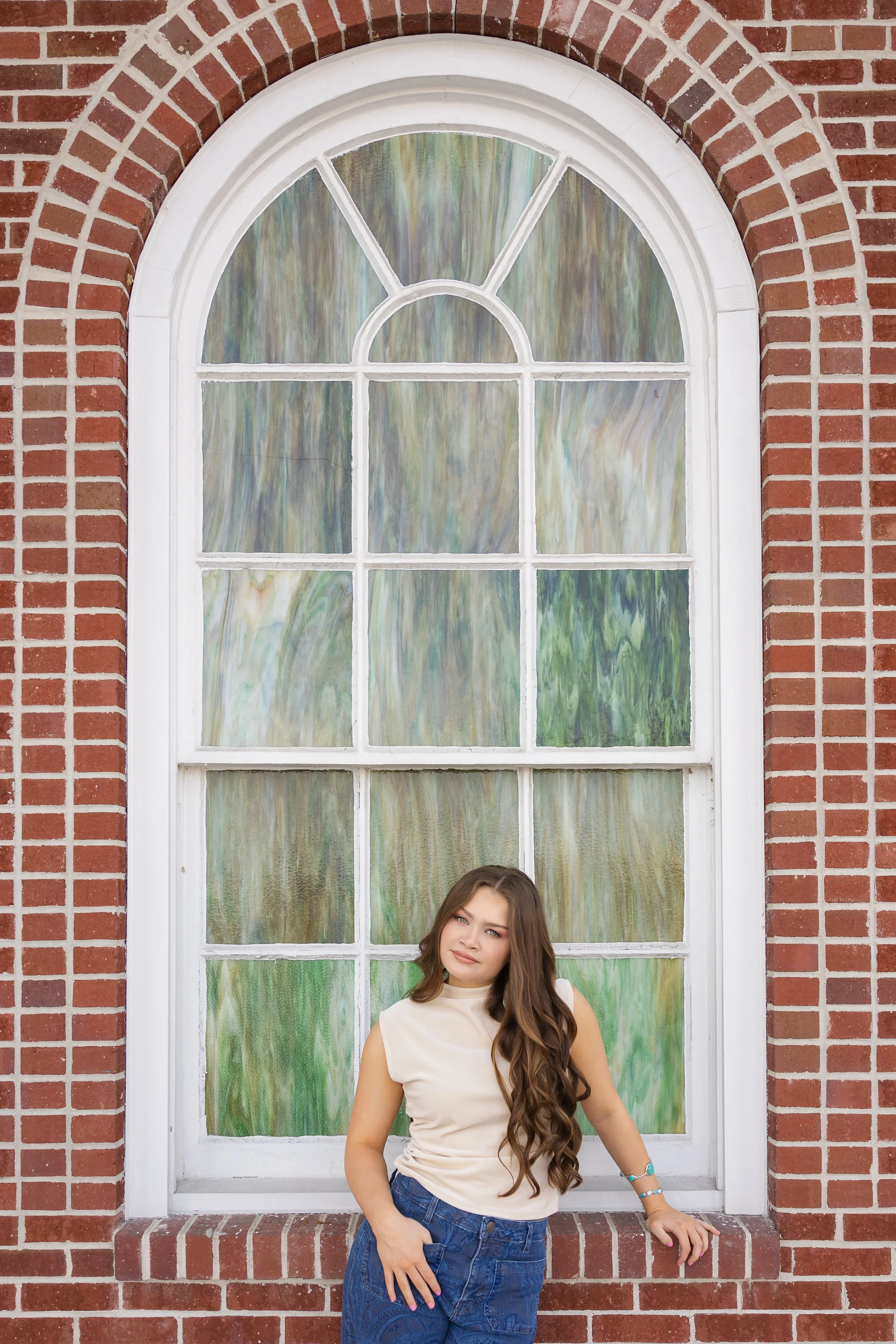 Senior Portrait of a girl graduating from Jacksonville high school in Jacksonville north Carolina taken by Storm Pierre Photography