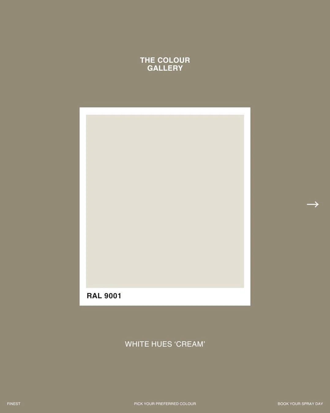 Explore our RAL White Hues colour gallery! From crisp whites to warm neutrals, we have the perfect shade for your space.

Swipe to find your perfect match and book your spray day today! Link in bio.

#WhiteHues #RALColours #FinestSprayPainters #HomeT