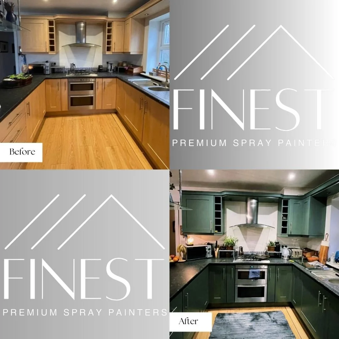 How To Get The Best Finish When Spray Painting Kitchen Units