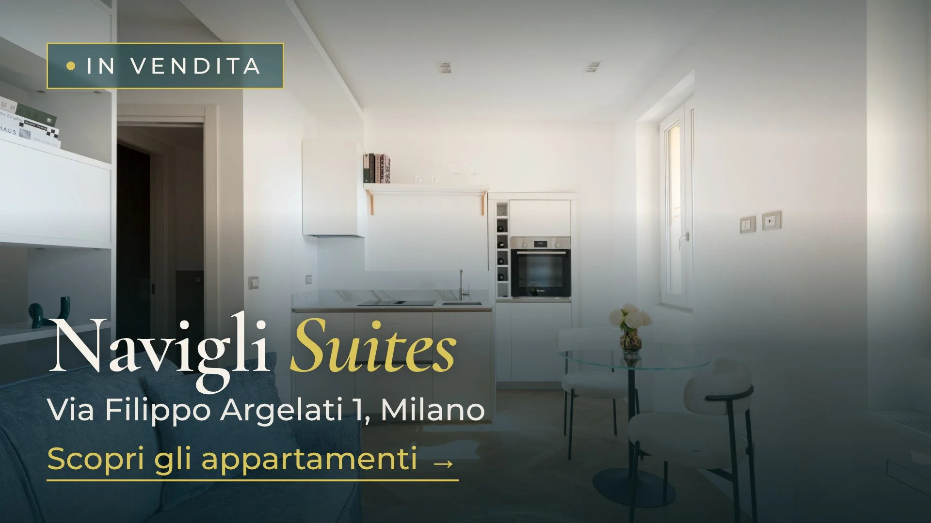 Navigli Suites — appartamenti in vendita in Via Filippo Argelati 1, Milano. Scopri gli appartamenti.