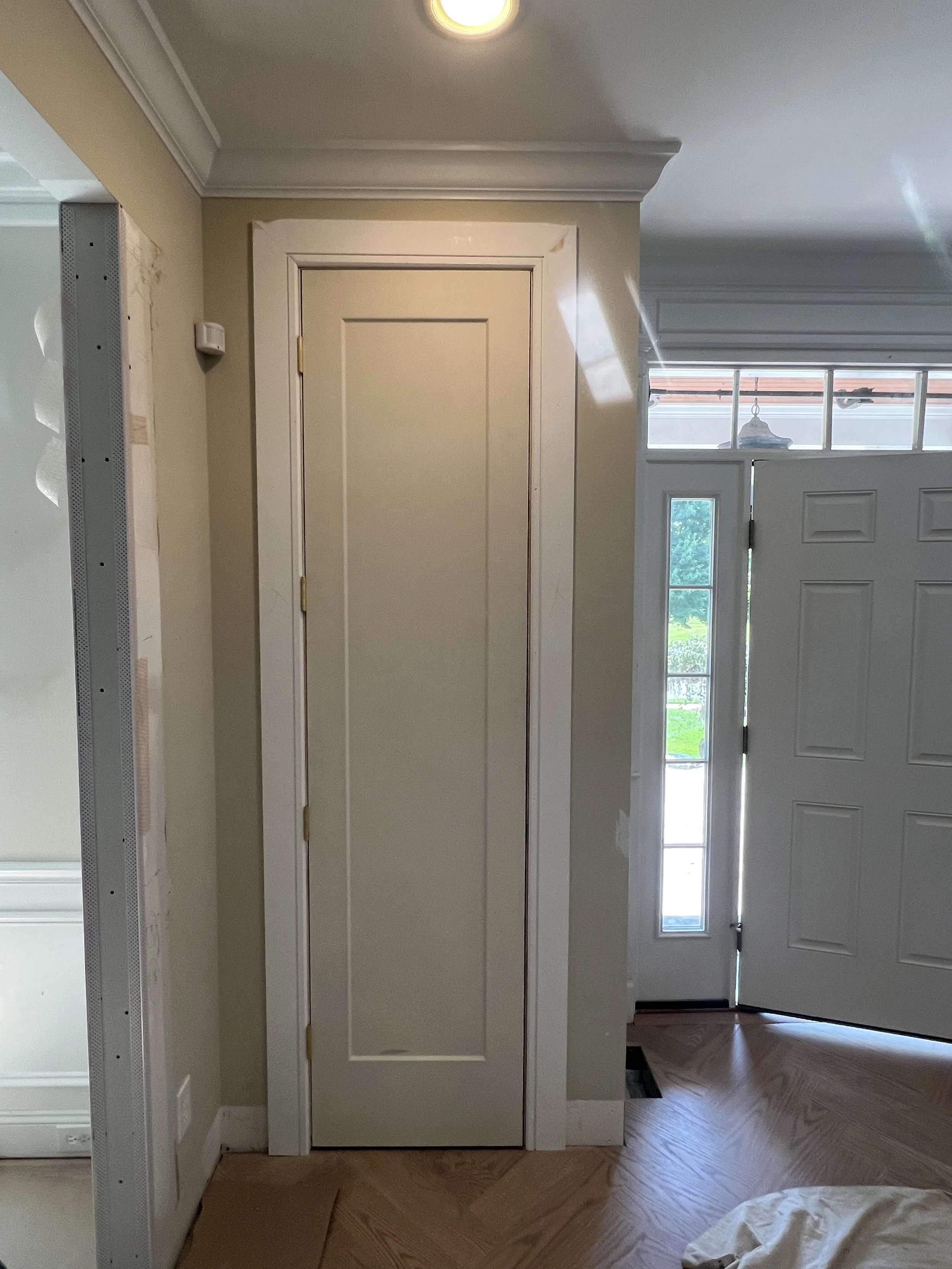New solid doors give any home style