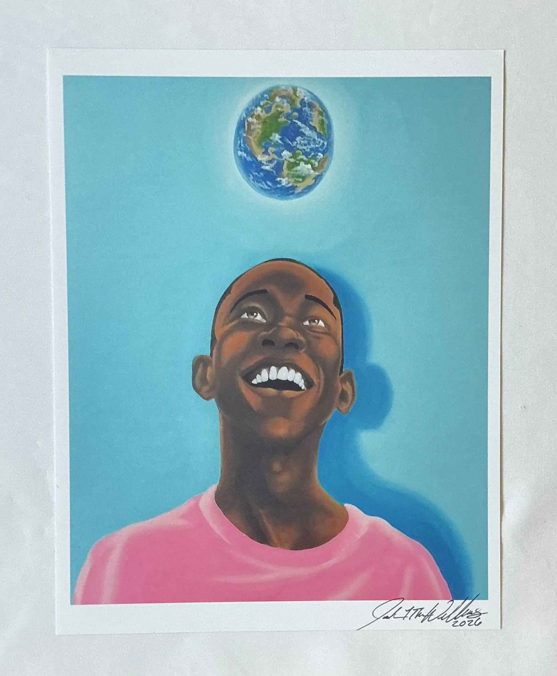 THE WORLD IS YOURS PRINT