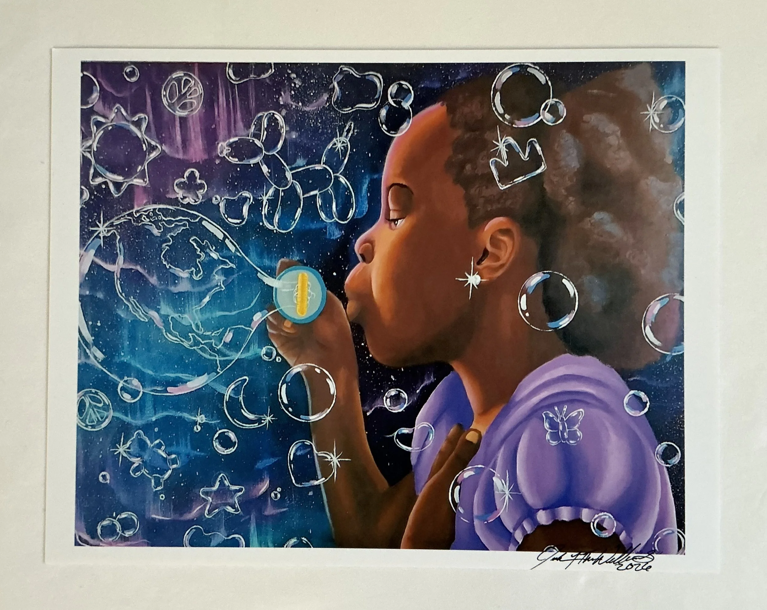 LIGHT AS AIR HEAVY AS DREAMS PRINT