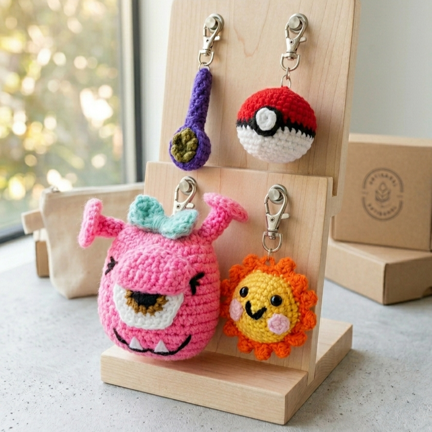 CROCHET KEYCHAINS