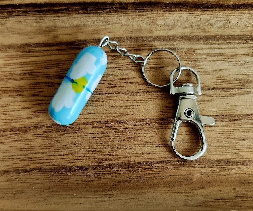 Chill Pill Keychain