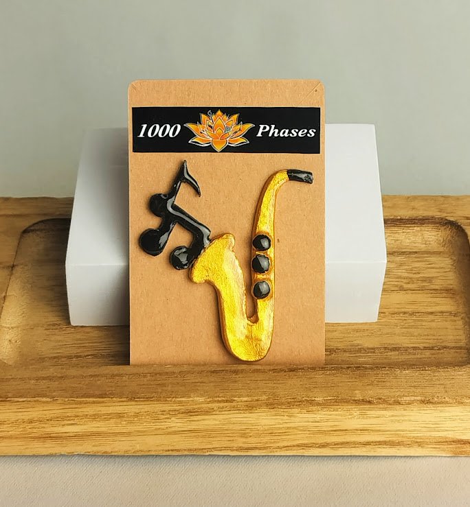 Saxophone Pin