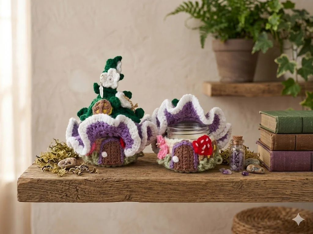 FAIRY HOUSE STASH JAR