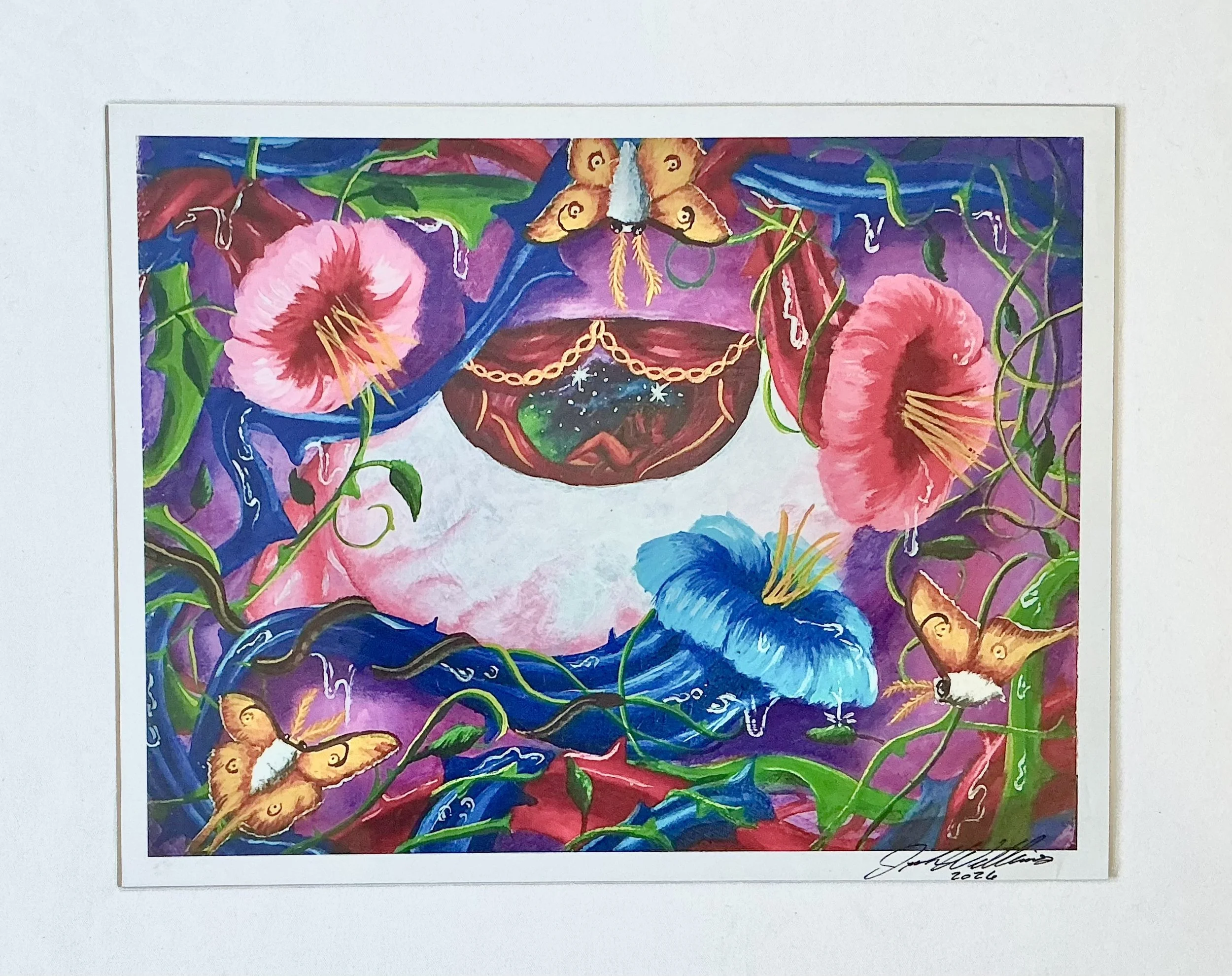 SWEET VELVET SNARE PRINT
