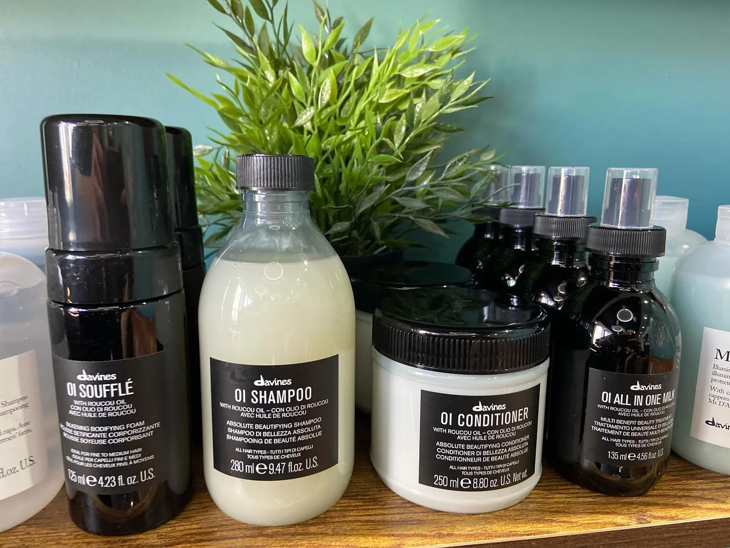 We have some new Davines products in the salon to show you, the smells are amazing! 
For those that like to keep your blondes clean there&rsquo;s the luxurious Heart of Glass shampoo &amp; conditioner. For those irritating scalps we have the Calming 