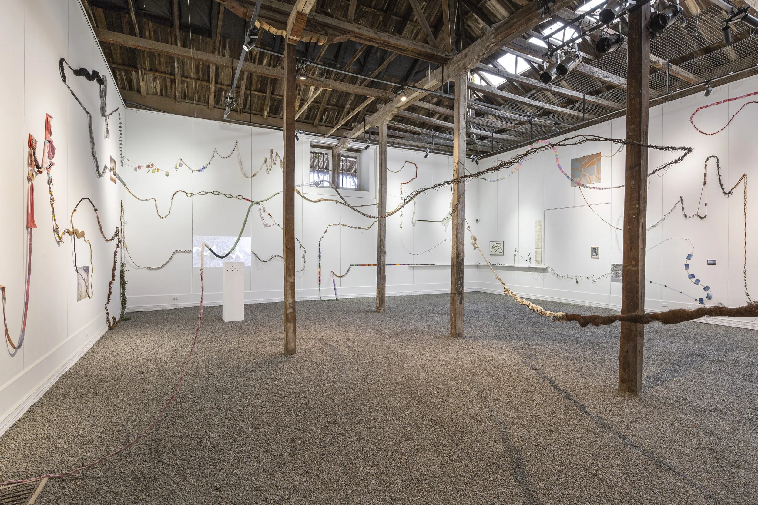 Show The Infinite Rope curated Catalina Bauer Bodegón Los Vilos