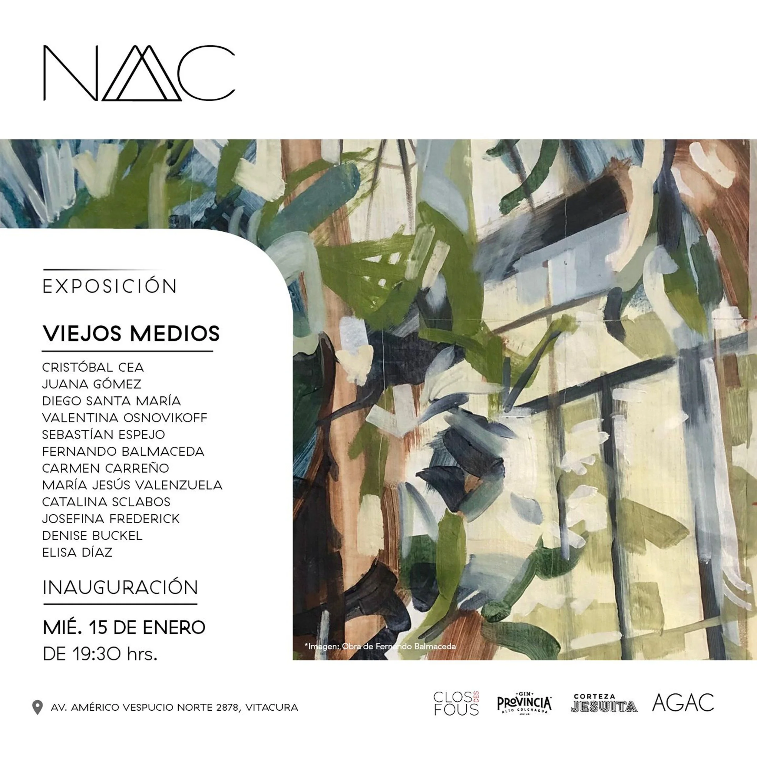 Group show Viejos Medios / Galeria NAC , Contemporary Artists Chile ; Arte contemporáneo Chile ; exposición colectiva artistas