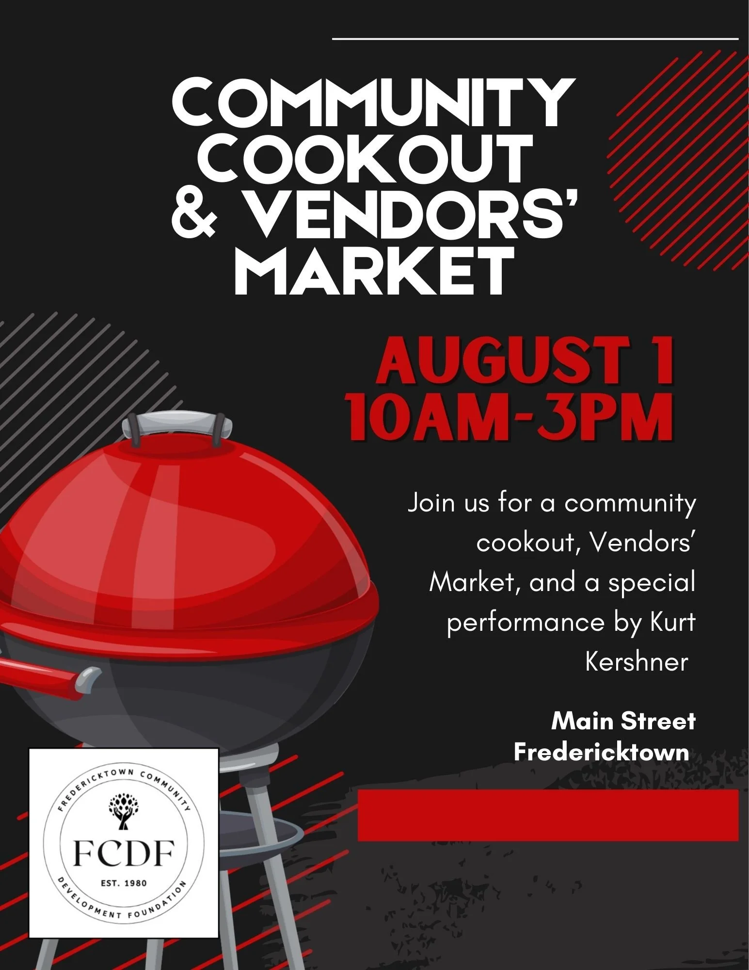 Community Cookout Vendors Market