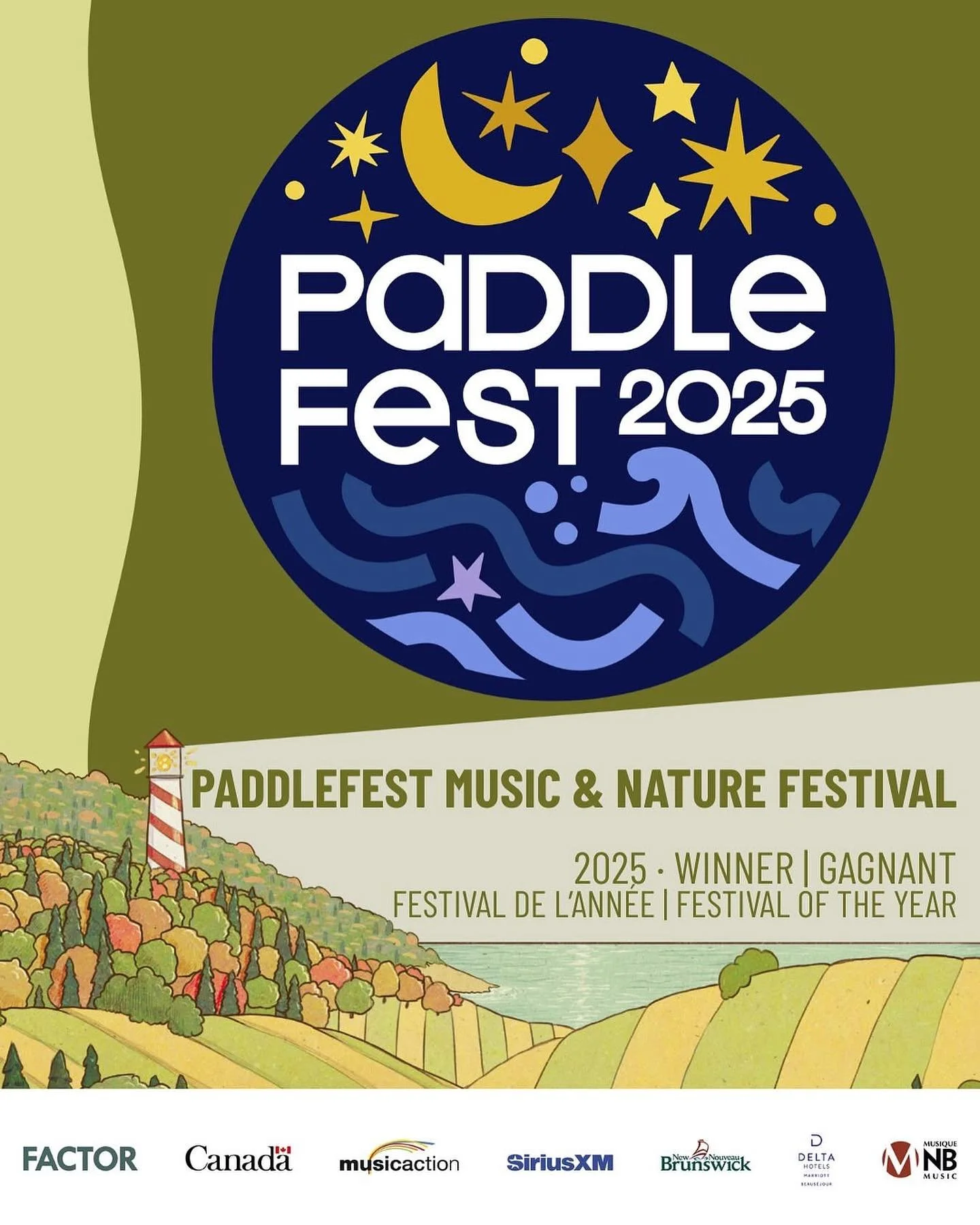 Wow! A huge thank you to @musicmusiquenb for the Festival of the Year Award! We are so humbled and proud to be part of the New Brunswick music community and represent St. Andrews as a cultural hotspot! 
Sending so much love and gratitude to everyone