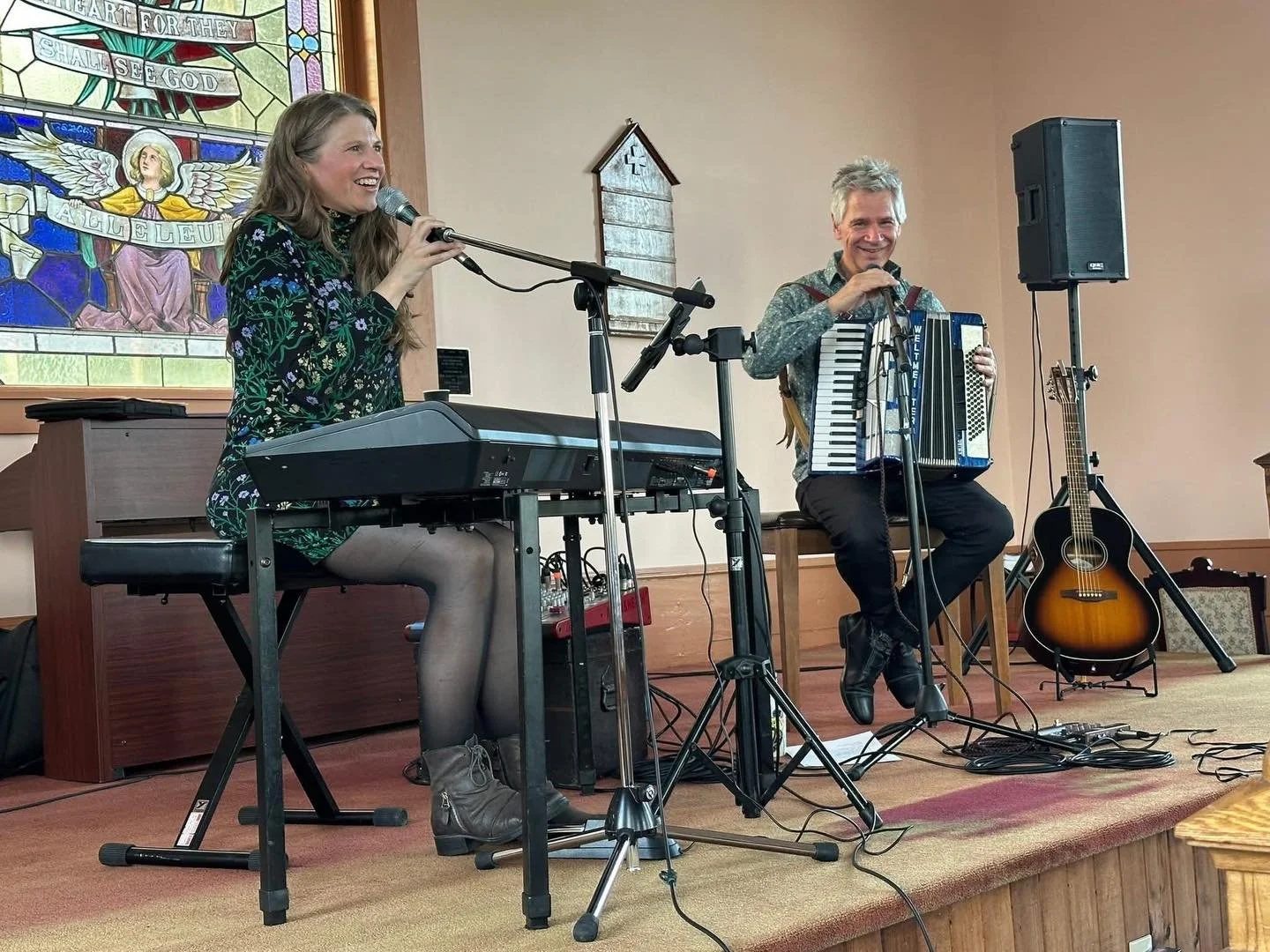 Tonight at the Huntsman, Terra Spencer and Kim Dunn deliver a memorable night of songs, stories and laughs! Tickets available at the door 🎵 🎹 

Doors at 6:30 | Show at 7:30pm