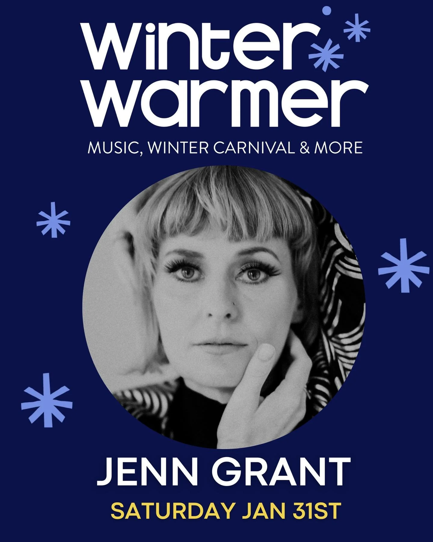 The first artist announcement for Winter Warmer 2026  is here! We are excited to announce that on Saturday, January 31st Jenn Grant will be performing at the Dunn Theatre at Fundy Discovery Aquarium 🎶 

Jenn Grant is a multiple JUNO, ECMA and Canadi