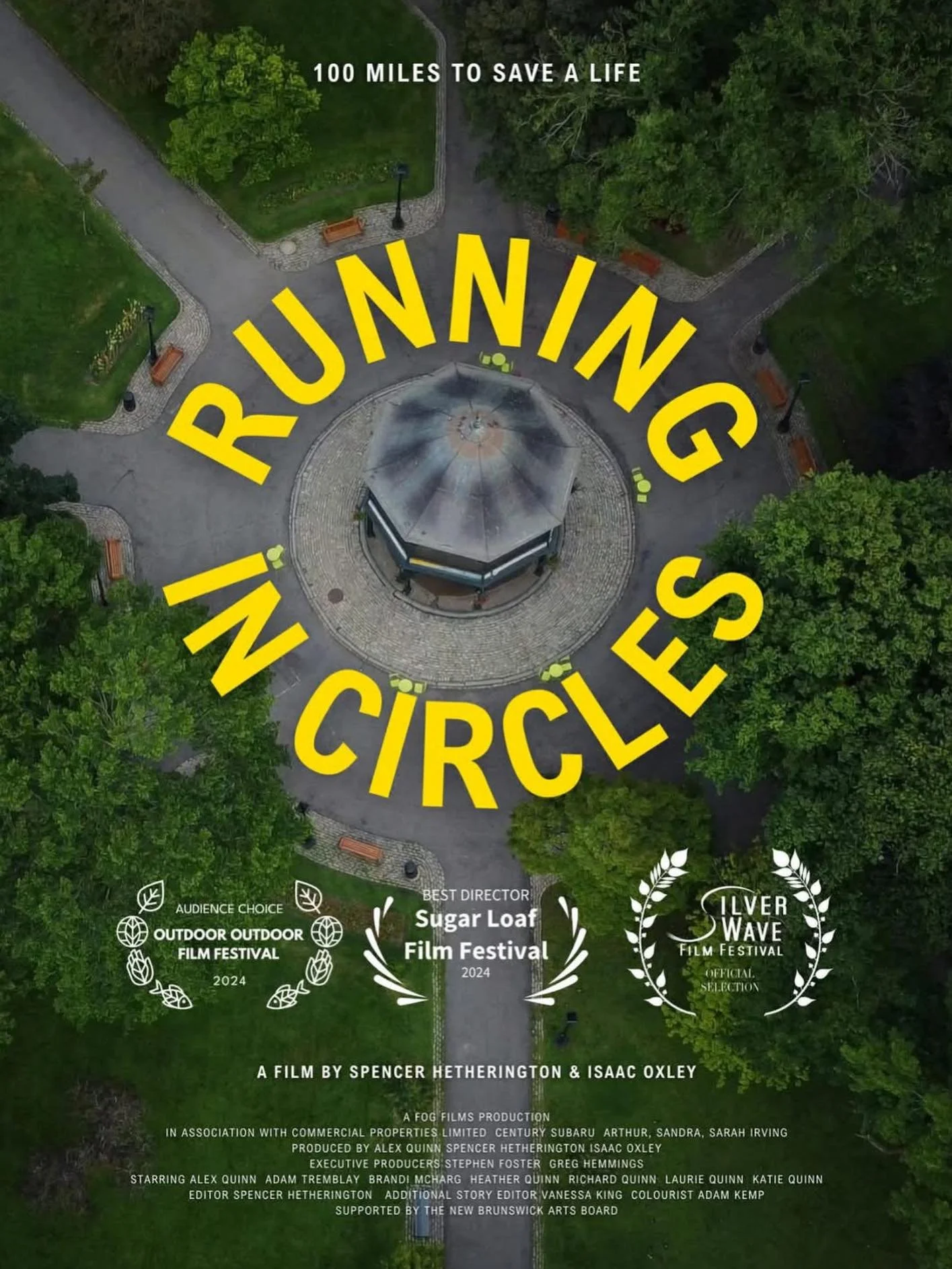 Tonight at Honeybean&rsquo;s is a special free screening of the celebrated loca documentary film, Running In Circles. Alex Quinn - mental health advocate, endurance runner, and subject of the film - will be in attendance for a Q&amp;A after the scree