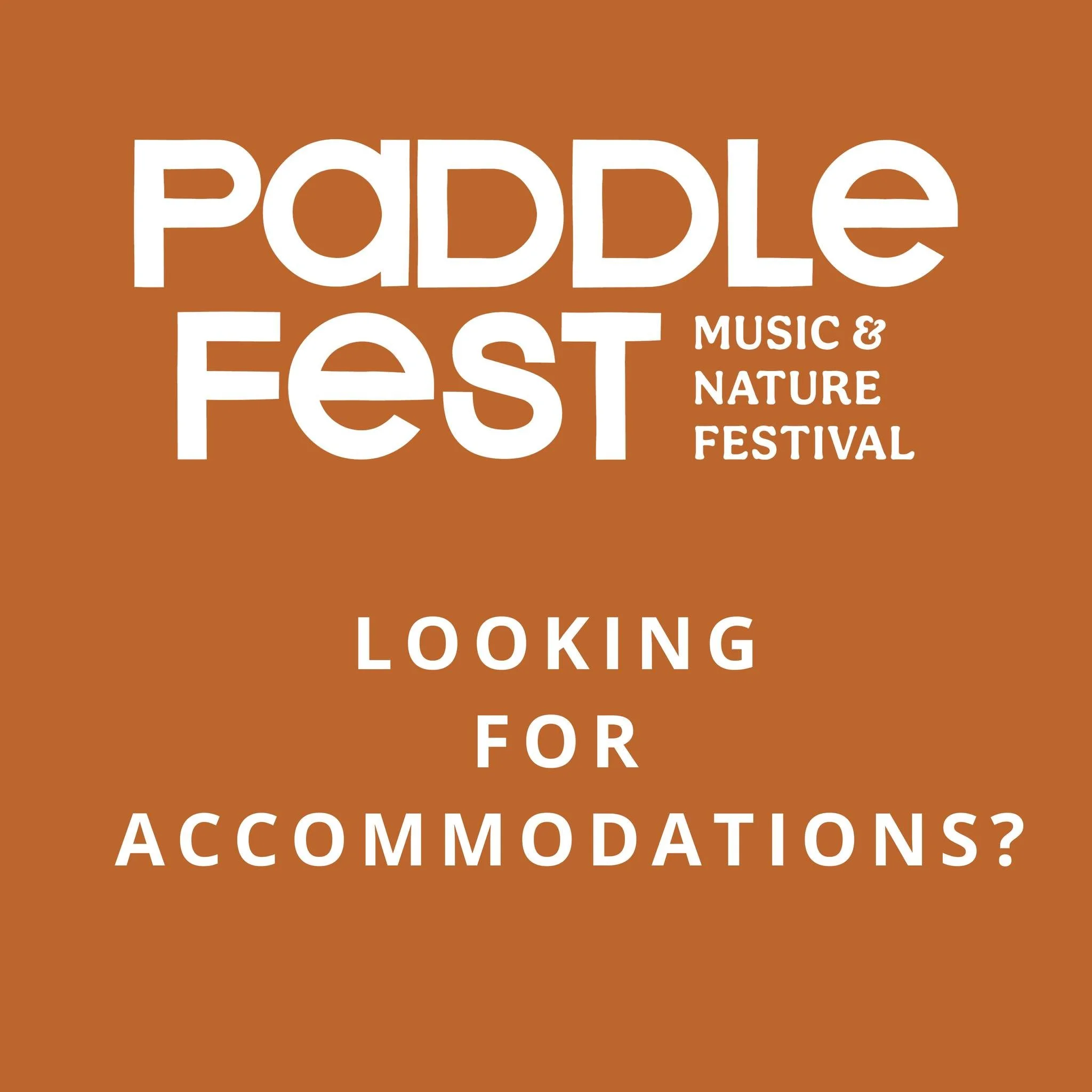 Looking for  somewhere to stay during Paddlefest? There are some great options still available through some of our accommodation partners!