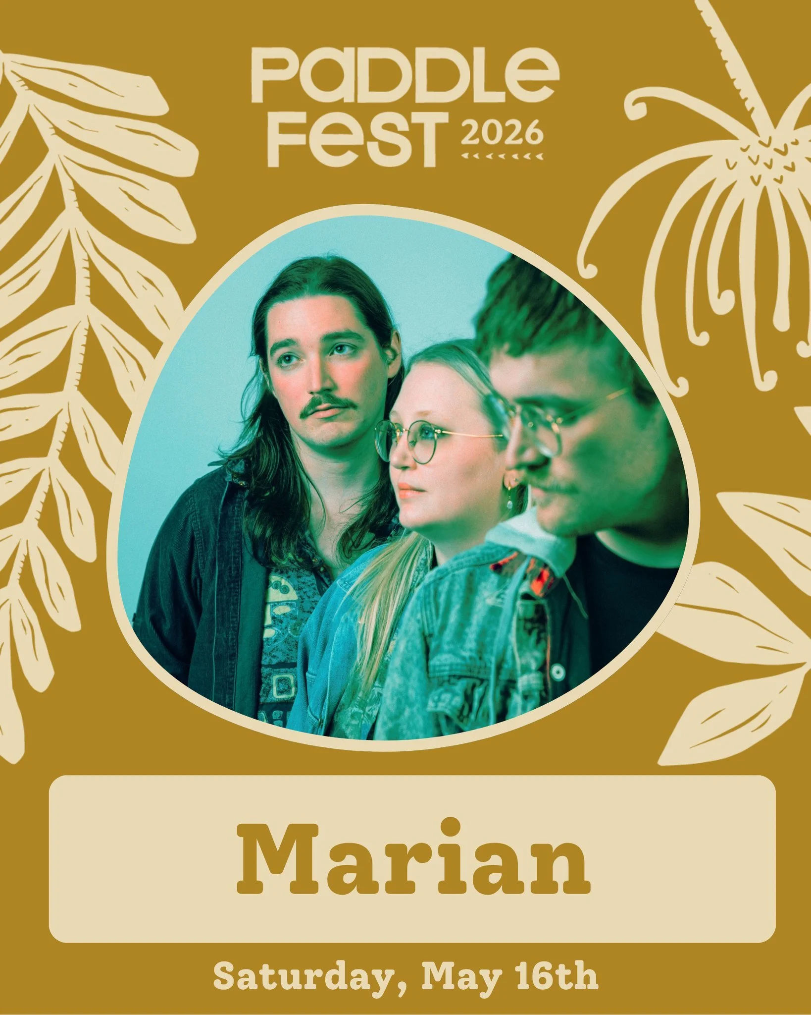 Paddlefest week is here and we have a few lineup updates and additions to start the week off! 

Paddlefest favourites @mariantheband  will be doing a surprise set at the Herring Pub on Saturday night, helping us close down Saturday night in style! 

