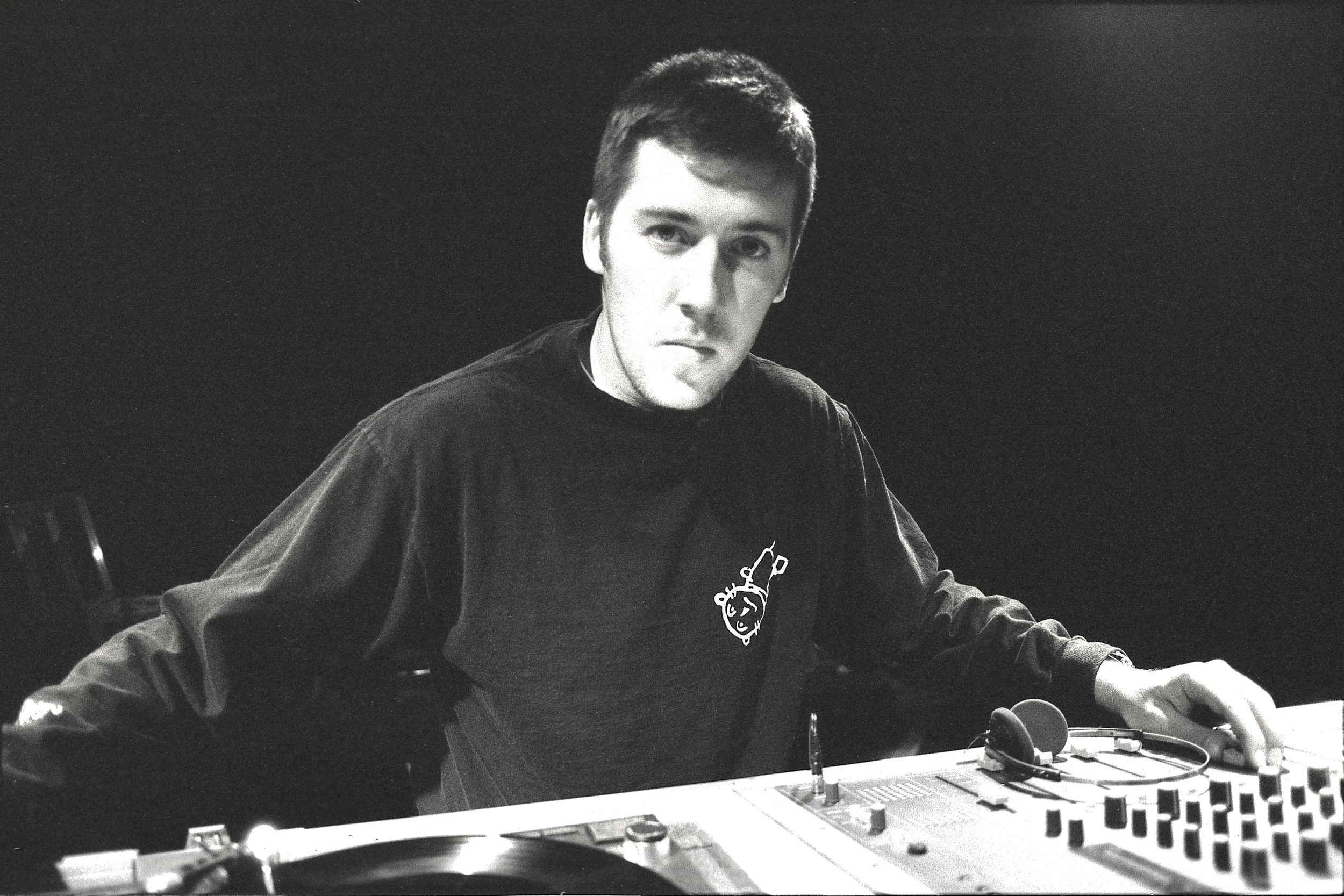 26.4.1991 DJ Dani König legt im Kaufleuten für Breakdance auf