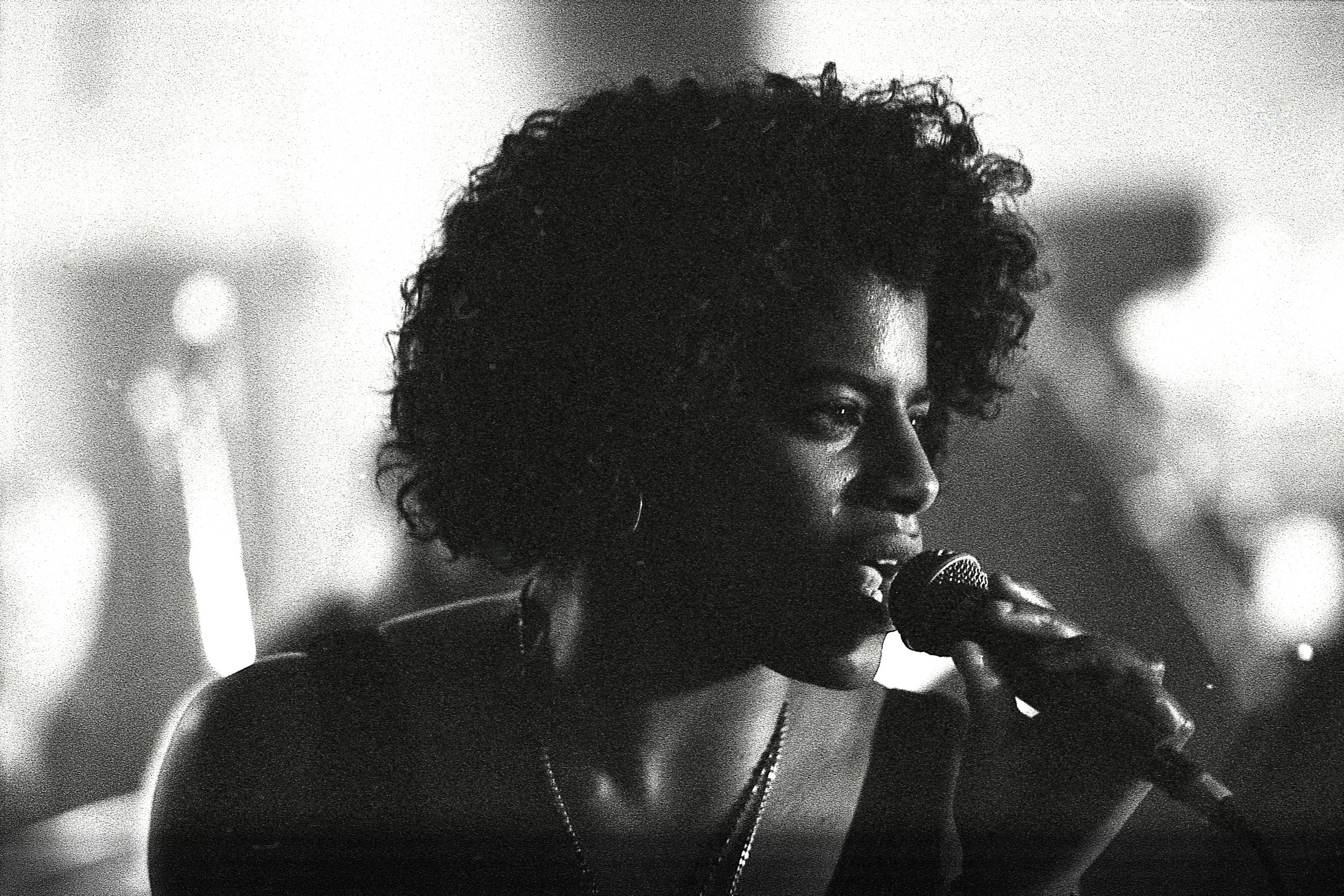 12.11.1991 Valerie Etienne, Sängerin von Galliano, Palais X-Tra