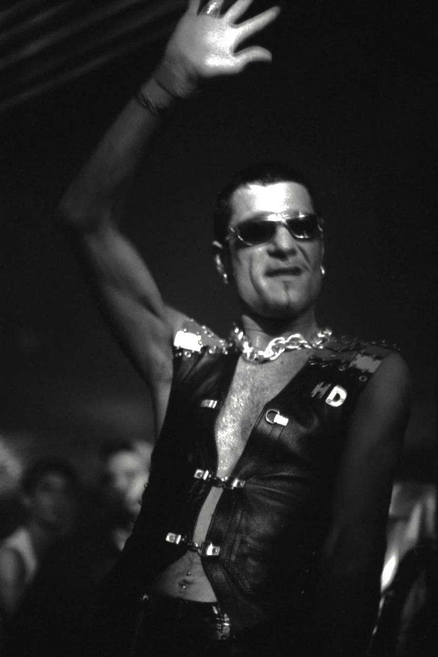 9.11.1996 Tänzer im Publikum, Labyrinth-Jubiläumsparty, Volkshaus Zürich