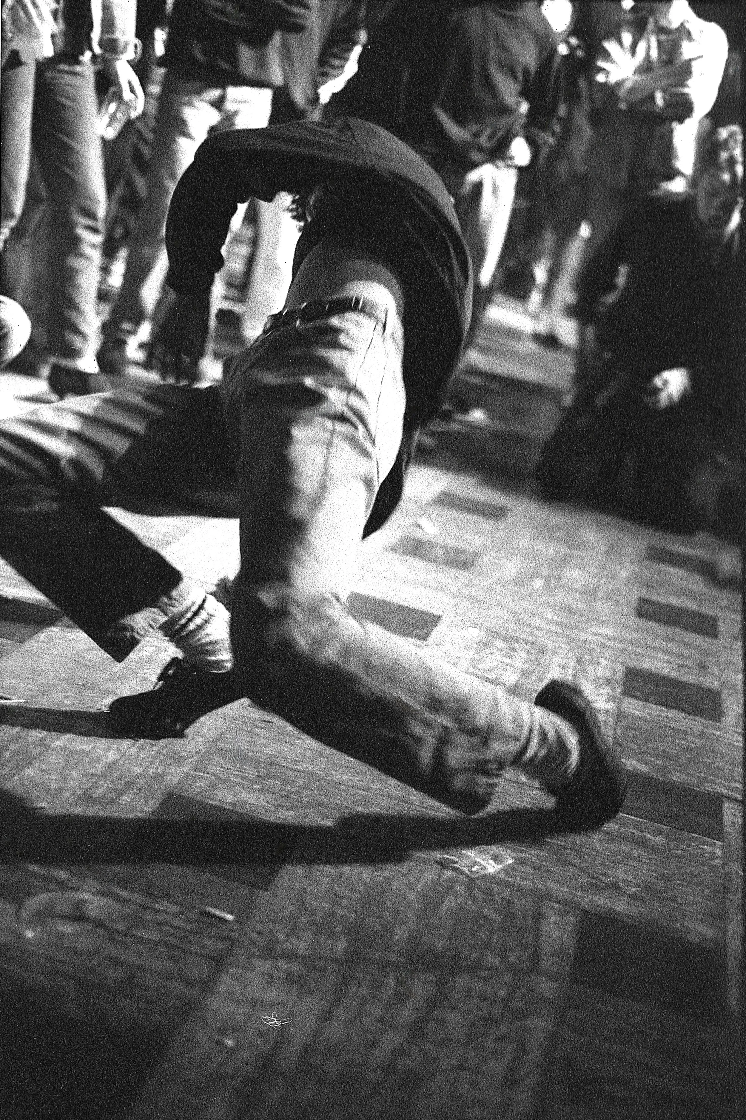 26.4.1991 Breakdancer am Rap-Event im Kaufleuten