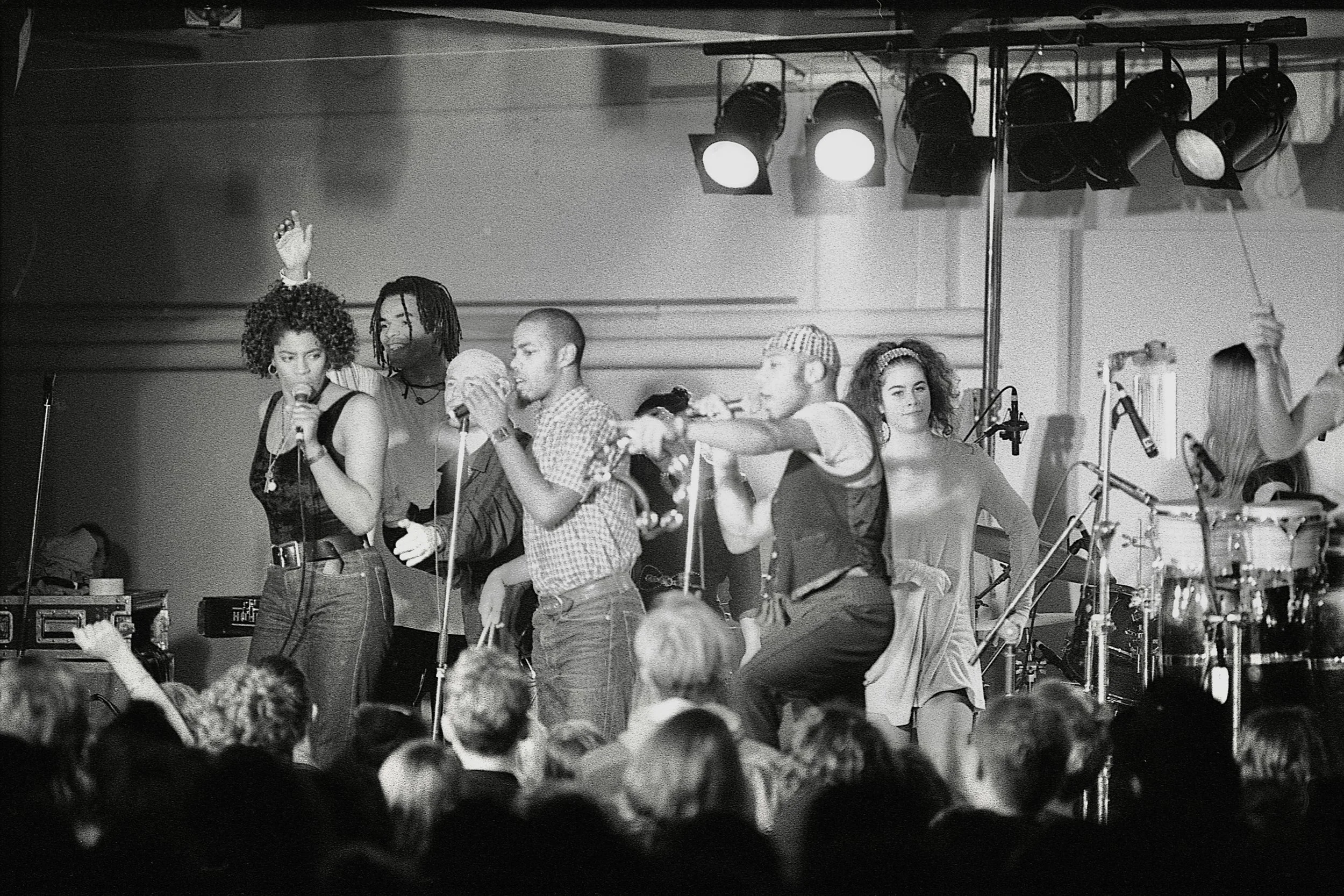 12.11.1991 Acid-Jazz-Band Galliano, Konzert im Palais X-Tra, Hardturmstrasse 127, Zürich 