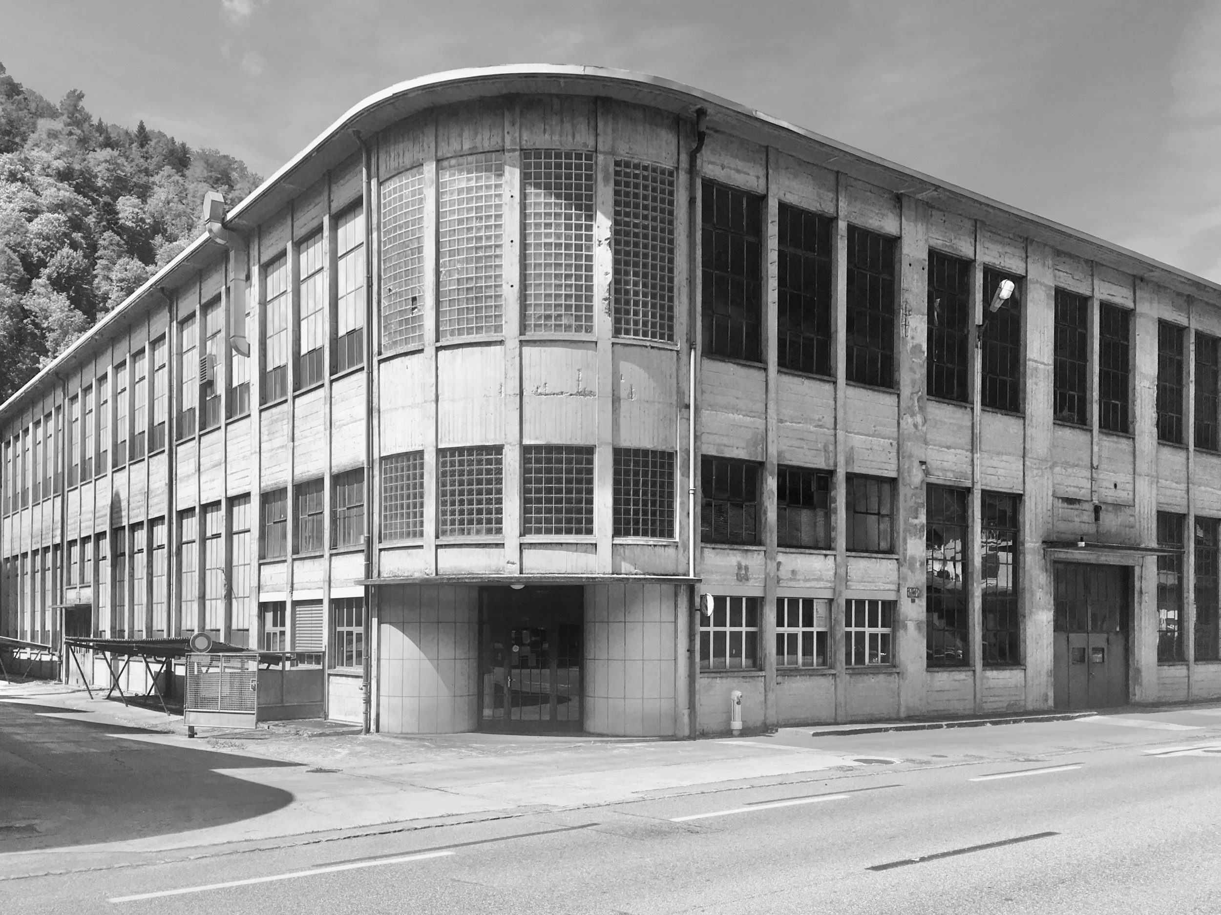 Nr. 112: 31. Juli 2023, Betriebsgebäude Giesserei Von Roll, Choindez, Gmde. Courrendlin (JU)