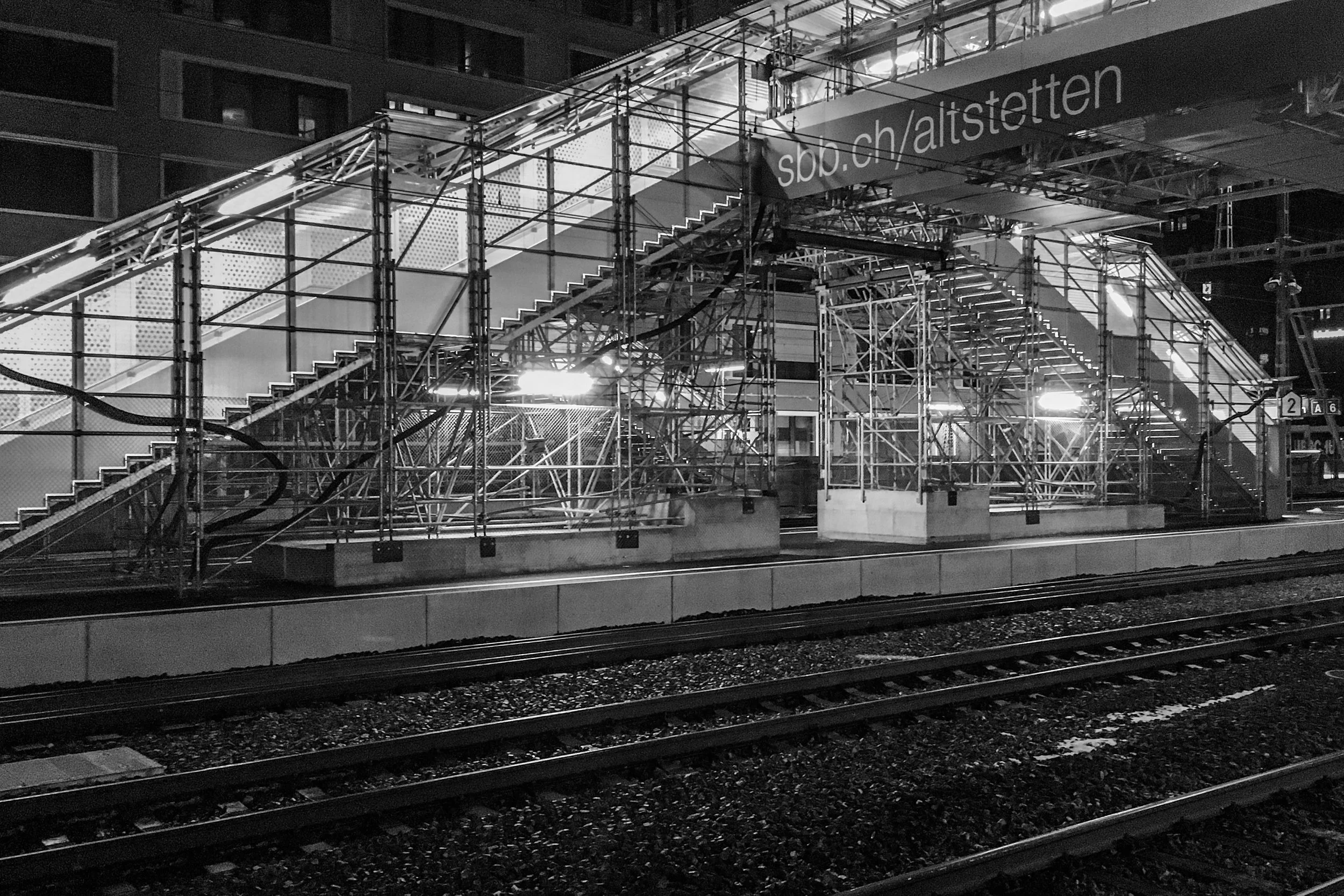 Nr. 013: 12. Januar 2019, Provisorium beim Bahnhof Altstetten, Zürich