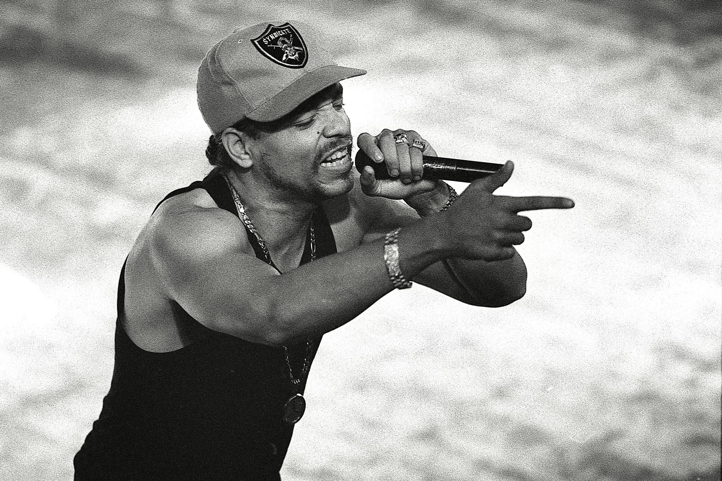 5.9.1991 Ice-T an der Rap-Party-91 im Volkshaus Zürich s.a. Artikel in 14 K