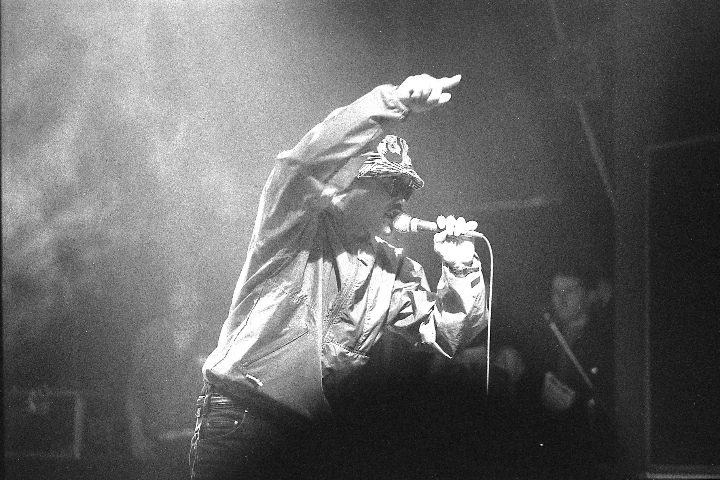26.4.1991 Rapper Guru von Gang Starr im Kaufleuten Zürich
