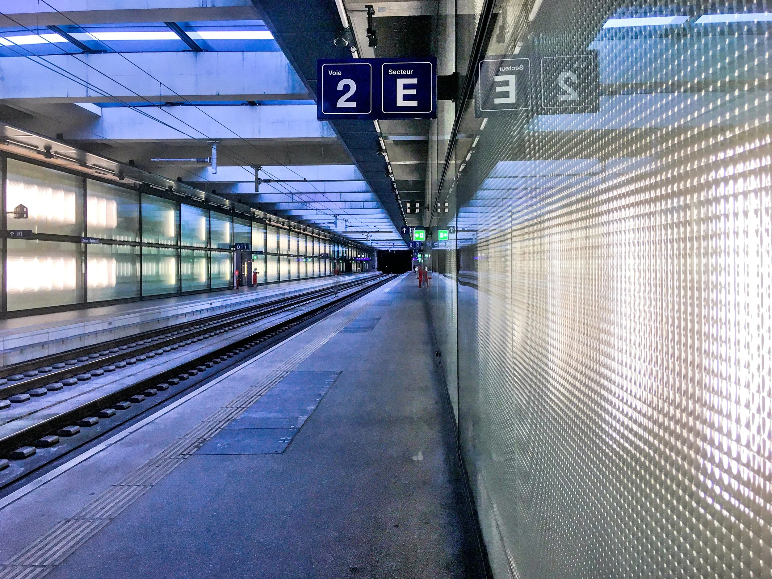 Nr. 071: 11. Juni 2021, Bahnhof Chêne-Bourg (GE); Architekt: Jean Nouvel