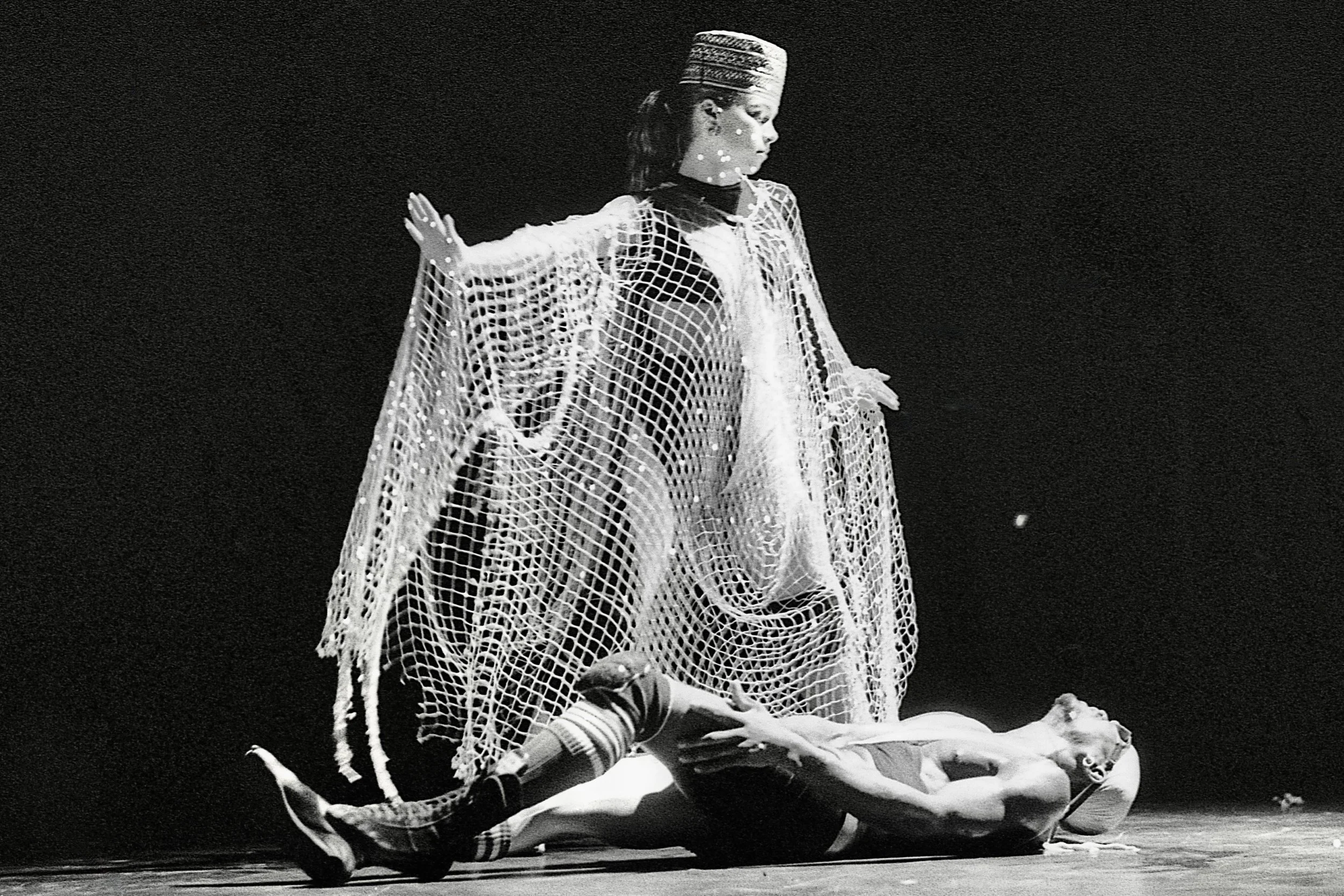 Herbst 1991, Tanzgruppe B3 aus Paris in der Werft Zürich-Wollishofen