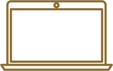 Billedet viser en computer symbol til hjemmesidedesign.