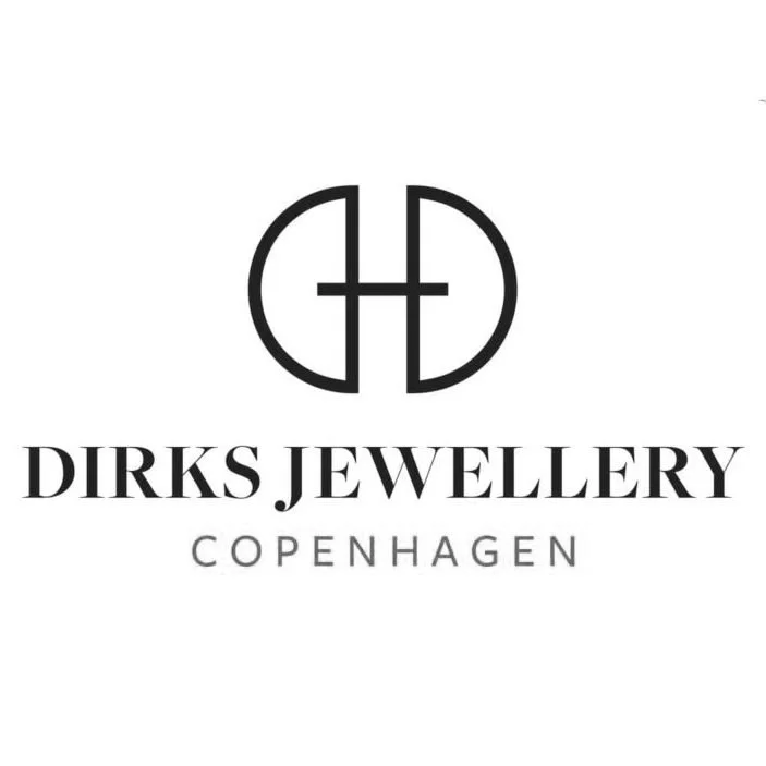 Logo design eksempel - her redesign for Dirks Jewellery udarbejdet af designcoach Angela Lund