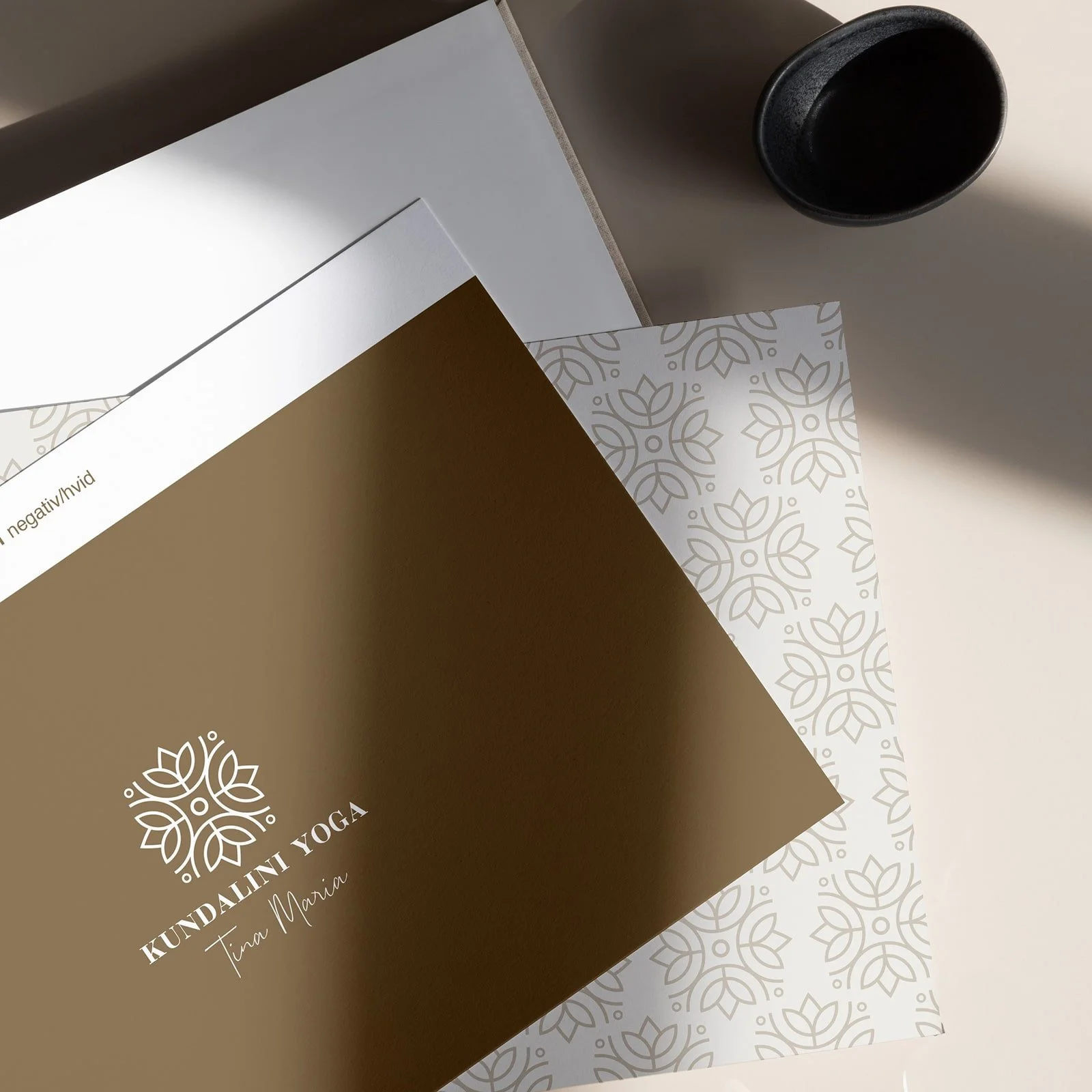 Brand Manual med visuel design udarbejdet for Tina Maria