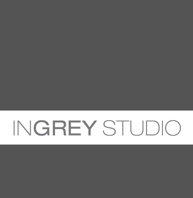 Eksempel på desig af Logo for Ingrey Studio designet af designcoach Angela Lund