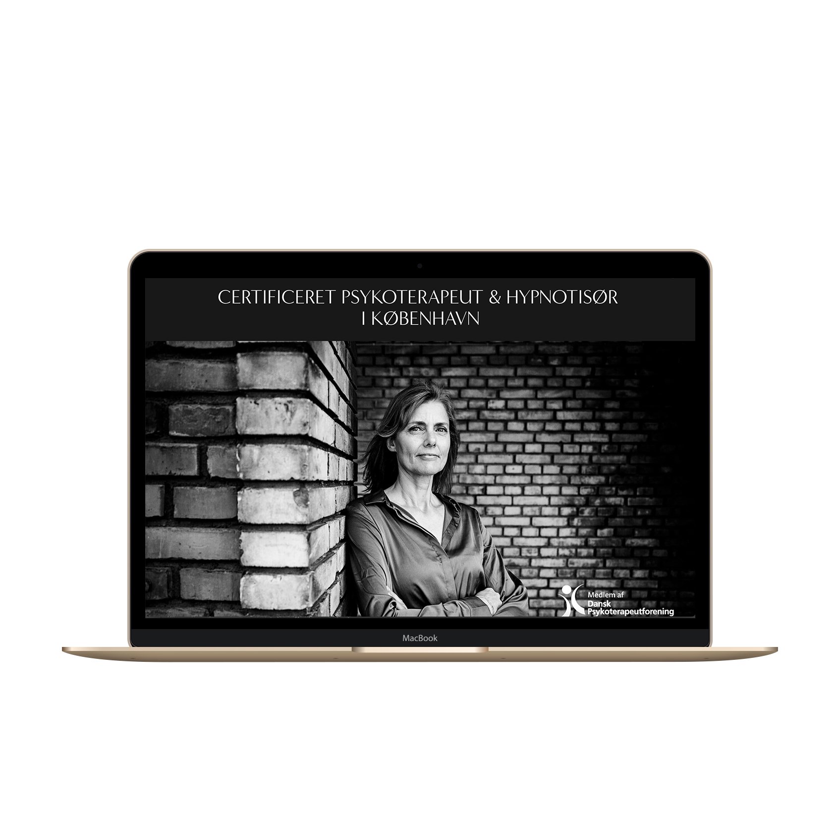 Hjemmeside for psykoterapeut Kitt Gudrun Clemmens- udarbebejdet af designcoach