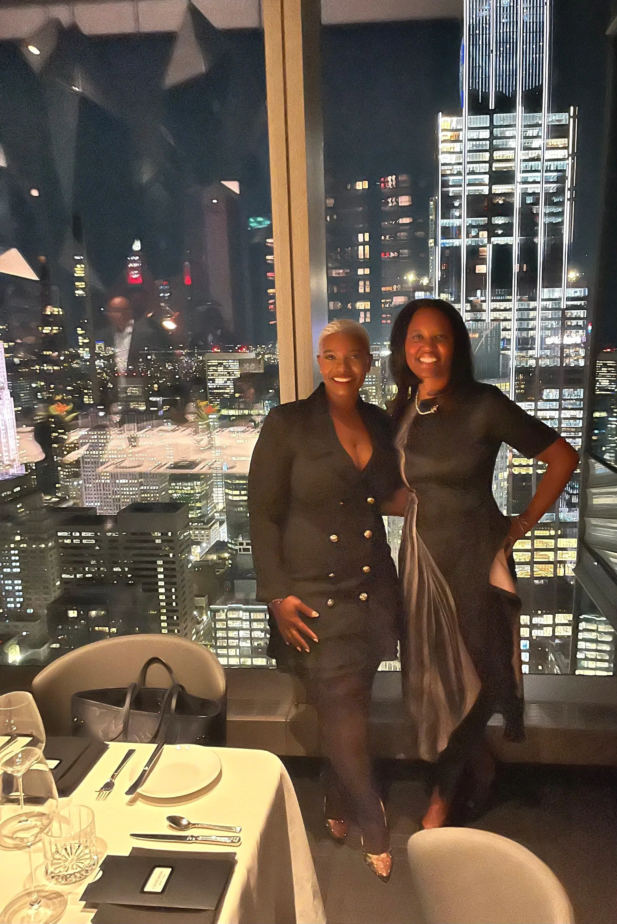 DINNER WITH PRESIDENT OF BOTSWANA 2025 - NEW YORK CITY - DUMA BOKO - KAT THOMPSON 