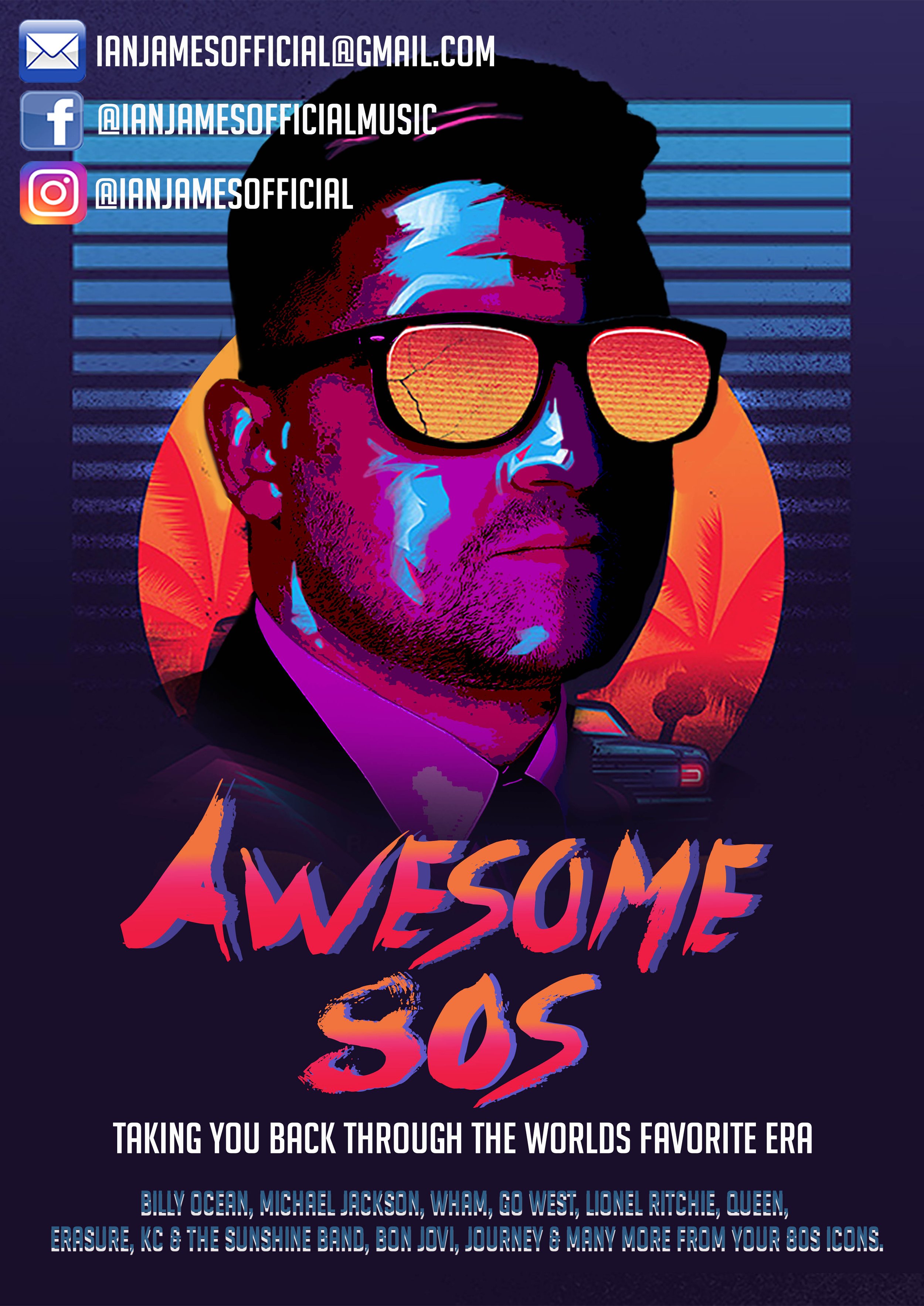 Awesome 80s Night with Ian James + Supper