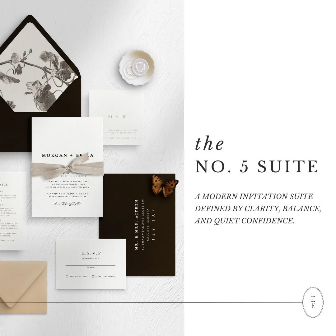 Quiet details often carry the most weight.

Paper texture, spacing, proportion, and finish all shape how an invitation feels long before it&rsquo;s opened.

Designed with restraint.
Meant to last.